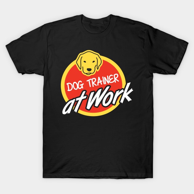 Dog Trainer At Work T-Shirt by jazzworldquest